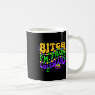 Caneca De Café Sou de Louisiana Mardi Gras Fleur De Lis Fat Tue