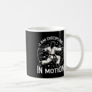 Caneca De Café Sou Disciplina nas Artes Marciais Karate Moti