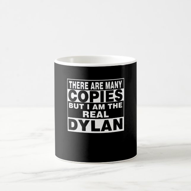 Caneca De Café Sou Dylan Funny, Presente Personalizado Pessoal (Centro)
