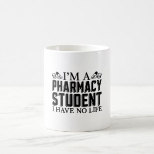 Caneca De Café Sou farmacêutico técnico de farmácia estudante