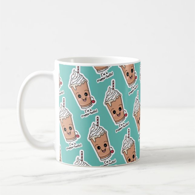 Caneca De Café Sou Frappe-tastic | Frappe com creme chicote (Esquerda)