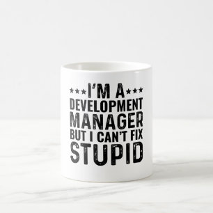 Caneca De Café Sou gerente de desenvolvimento, mas não consigo co