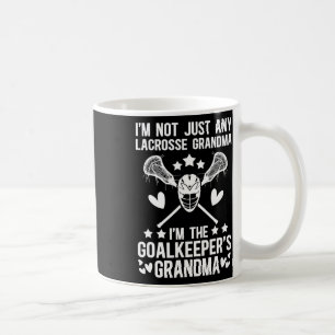 Caneca De Café Sou Lacrosse Goalkeeper Avó de um Lacrosse Goal