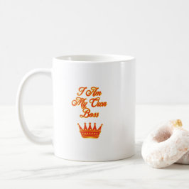 Caneca De Café Sou Meu Próprio Chefe