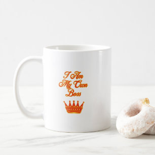 Caneca De Café Sou Meu Próprio Chefe