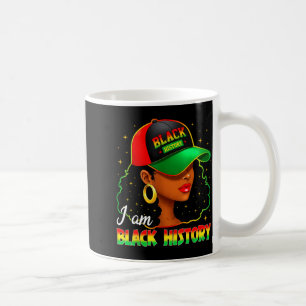 Caneca De Café Sou mulher negra menina mês da história negra
