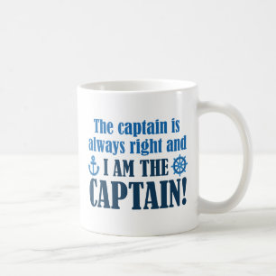 Caneca De Café Sou O Capitão