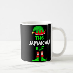 Caneca De Café Sou O Elfo Jamaicano Jamaica Natal Pijama Divertid