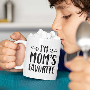 Caneca De Café Sou o favorito da mãe