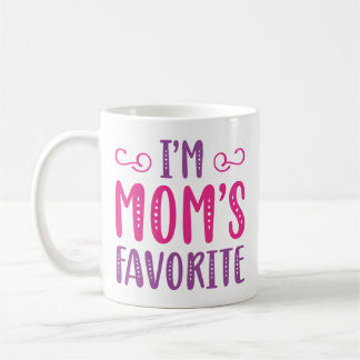 Caneca De Café Sou o favorito da mãe