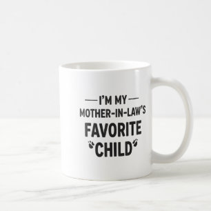 Caneca De Café Sou o Filho Favorito da Minha Sogra Presente Para