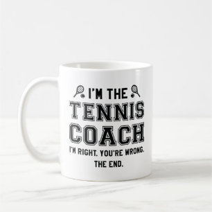 Caneca De Café Sou o treinador Tênis