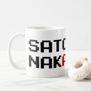 CANECA DE CAFÉ SOU SATOSHI NAKAMOTO