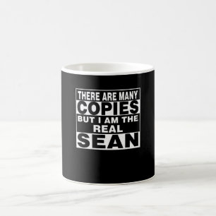 Caneca De Café Sou Sean Engraçado, Diversão Pessoal Personaliza