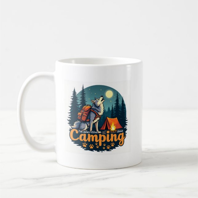 Caneca De Café sou sensível ao acampamento (Esquerda)
