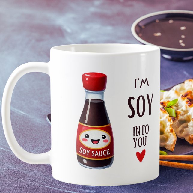 Caneca De Café Sou Soy em você, Mug (Criador carregado)