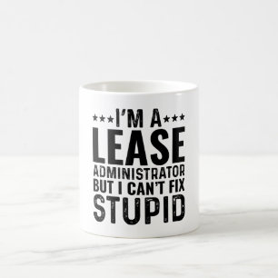 Caneca De Café Sou um Administrador de Locação, mas não posso con