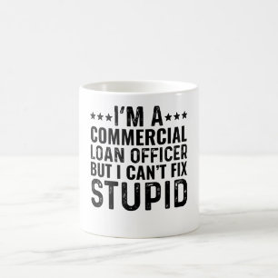 Caneca De Café Sou um Agente de Empréstimo Comercial, mas não pos