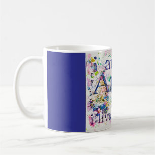 Caneca De Café Sou um artista inspirado, a arte