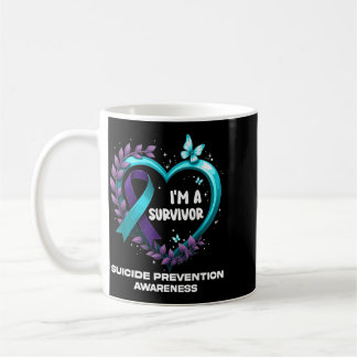 Caneca De Café Sou um Design de Conscientização sobre Prevenção d