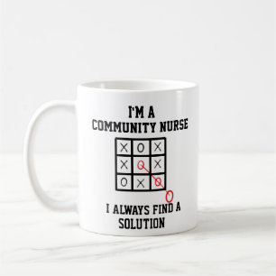 Caneca De Café Sou Um Enfermeiro Comunitário Eu Sempre Encontro U