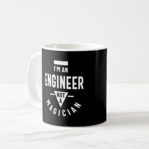 Caneca De Café Sou um Engenheiro, não um mágico