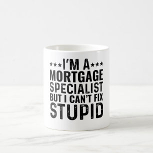 Caneca De Café SOU Um Especialista em Hipotecas Mas Não Posso Cor