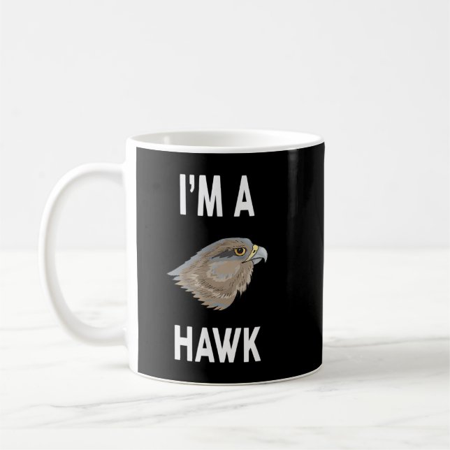 Caneca De Café Sou um HAWK Engraçado (Esquerda)