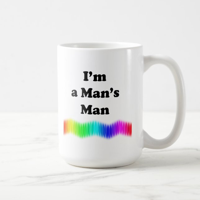Caneca De Café Sou um Homem de Verdade (Direita)