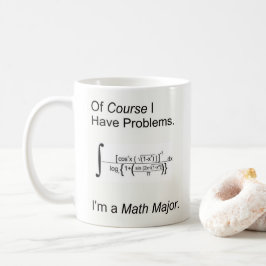 Caneca De Café Sou um Major de Matemática