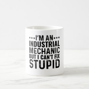 Caneca De Café Sou um Mecânico Industrial, mas não consigo conser