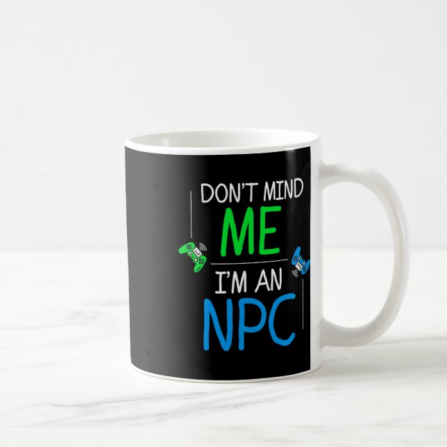 Caneca De Café Sou um Npc (Direita)
