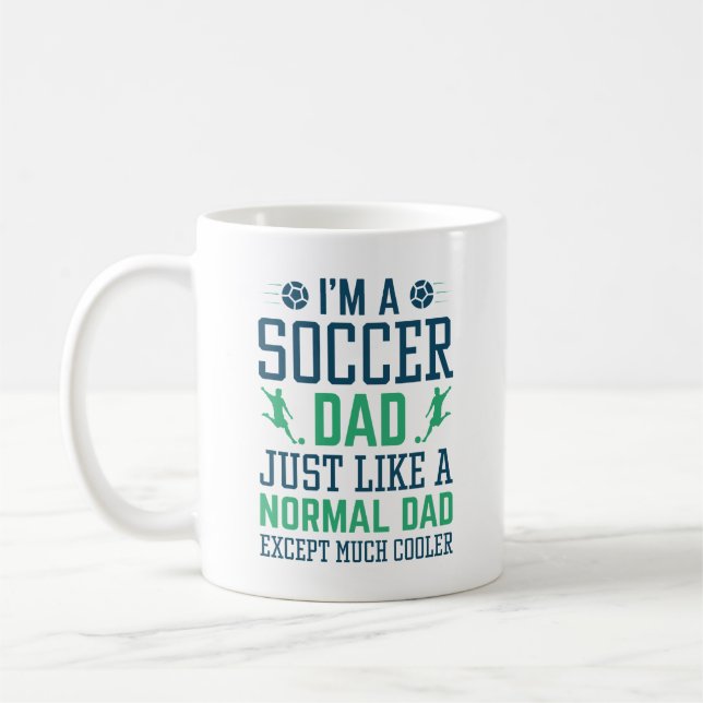 Caneca De Café Sou um Pai de Futebol (Esquerda)