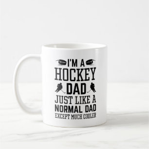 Caneca De Café Sou um Pai de Hockey