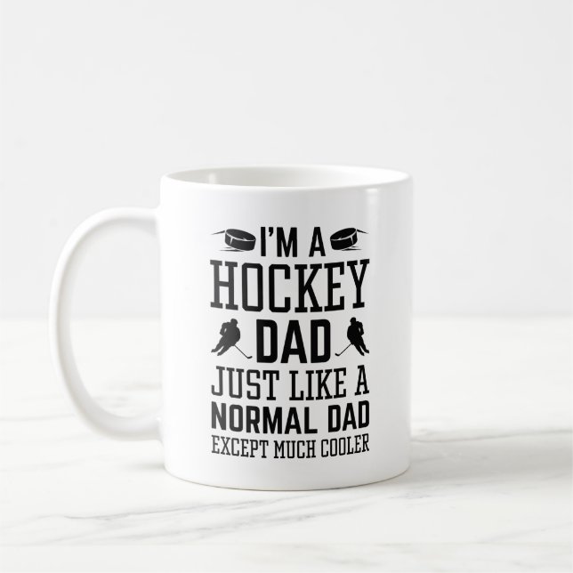 Caneca De Café Sou um Pai de Hockey (Esquerda)