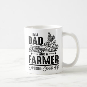 Caneca De Café Sou um Pai e um fazendeiro Agricultura