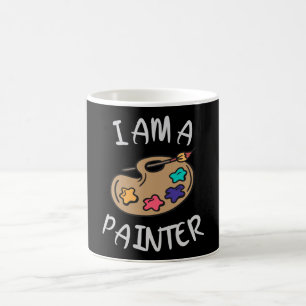 Caneca De Café Sou um Pintor