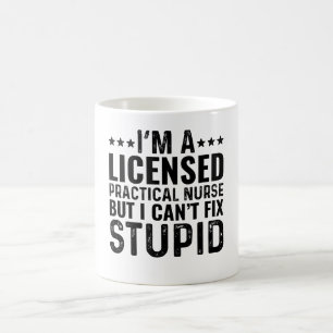 Caneca De Café SOU Uma Enfermeira Prática Licenciada Mas Não Poss