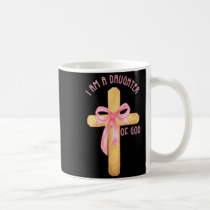 Caneca De Café Sou Uma Filha de Deus Menina Cristã Coquet
