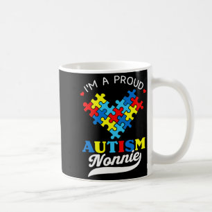 Caneca De Café Sou uma orgulhosa Nonnie Conscientização do Autism