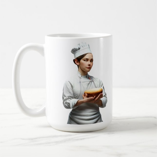 Caneca De Café Sou uma Padeira (Esquerda)
