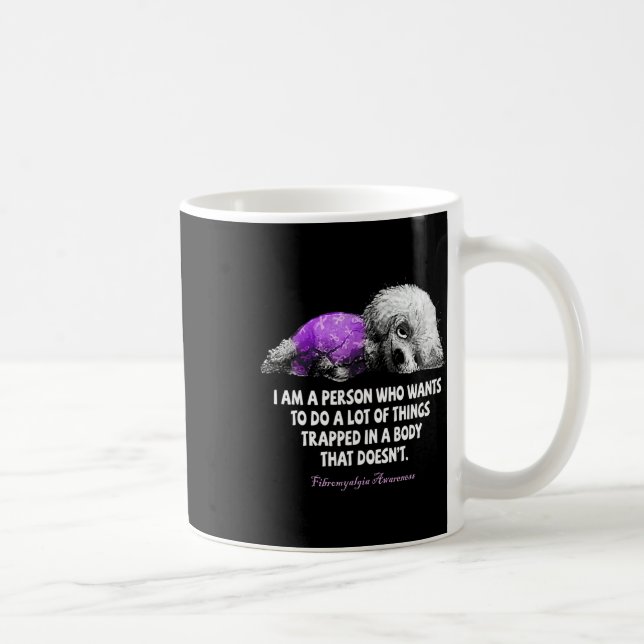 Caneca De Café Sou Uma Pessoa Que Quer Fazer Muitas Coisas Fibro (Direita)