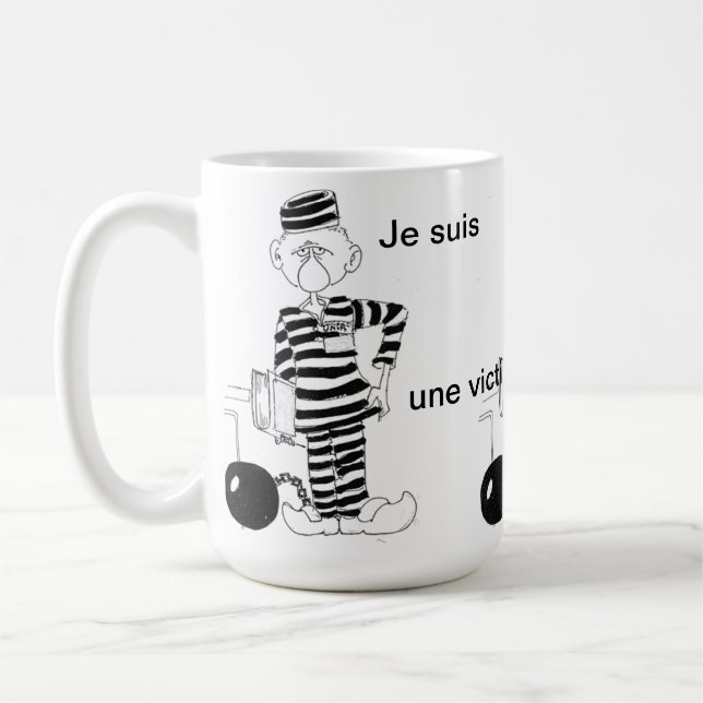 Caneca De Café Sou uma vítima inocente - (Esquerda)