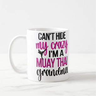 Caneca De Café SOU UMA Vovó de Muay Thai Avó de Muay Thai