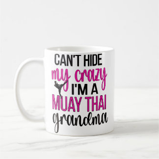 Caneca De Café SOU UMA Vovó de Muay Thai Avó de Muay Thai