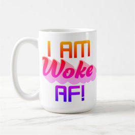 Caneca De Café Sou Woke AF!