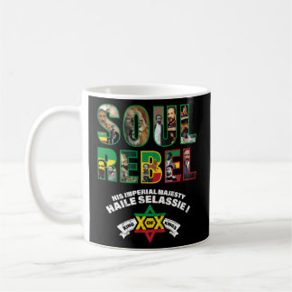 Caneca De Café Soul Rebel Ras Tafari Him Haile Selassie