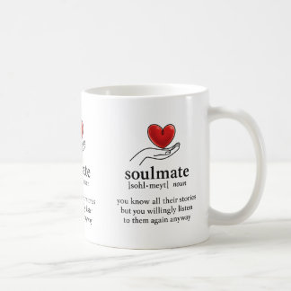 Caneca De Café “Soulmate Valentine’s Day Gift for Him or Her