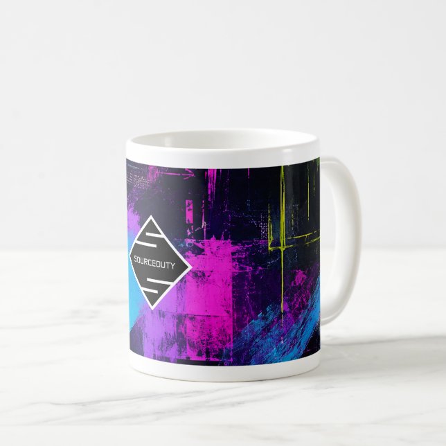 Caneca De Café Sourceduty (Frente Esquerda)