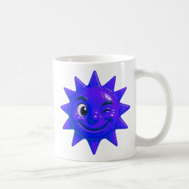 Caneca De Café Sourire du soleil bleu